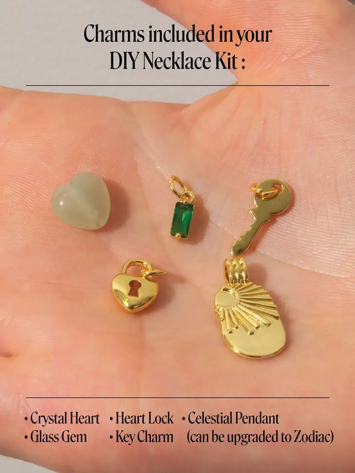 Make This Universe - Charms and Pearls Necklace Kit