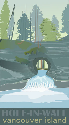 Skookum Prints - Hole in Wall