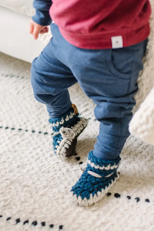 I'm in the Loop - Sheepie Baby Booties