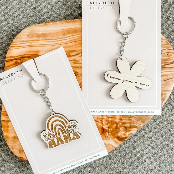 AllyBeth Design Co - Groovy Mama Keychains
