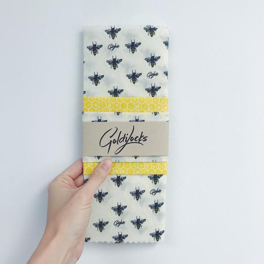 Goldilocks Goods - Beeswax Wraps Trio