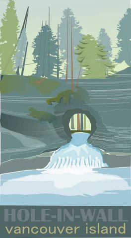 Skookum Print - Hole inThe Wall