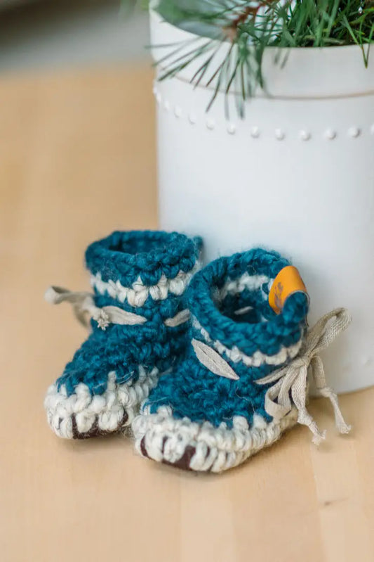 I'm in the Loop - Sheepie Baby Booties