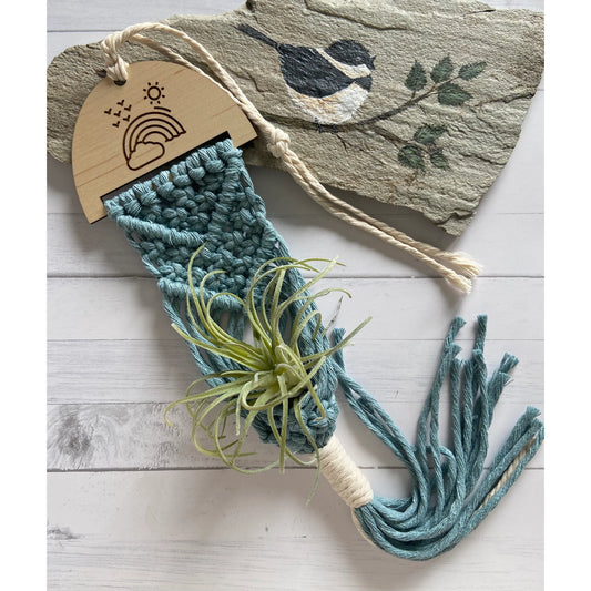 Chickadee Creations - Macrame Air Plant Hanger