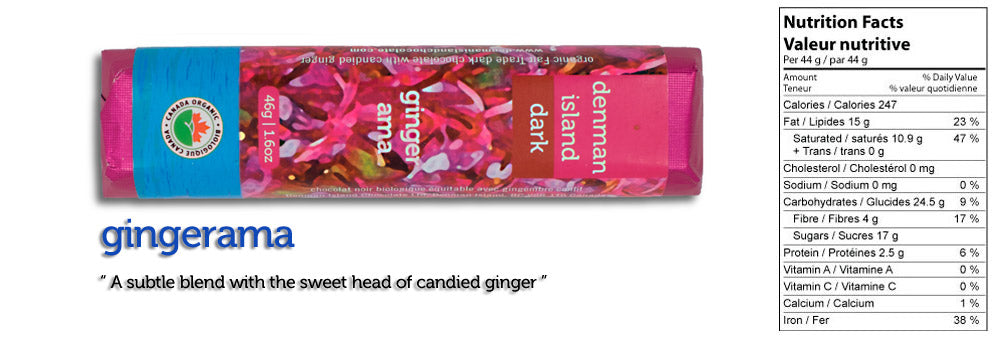 Denman Island Chocolate Bars