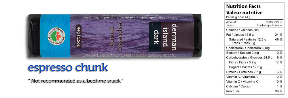 Denman Island Chocolate Bars