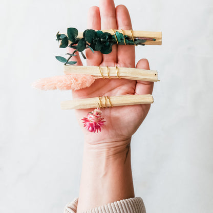 Plantita & Co. - Individual Floral Palo Santo