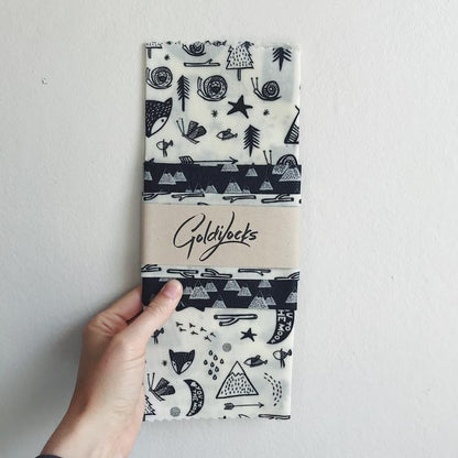 Goldilocks Goods - Beeswax Wraps Trio