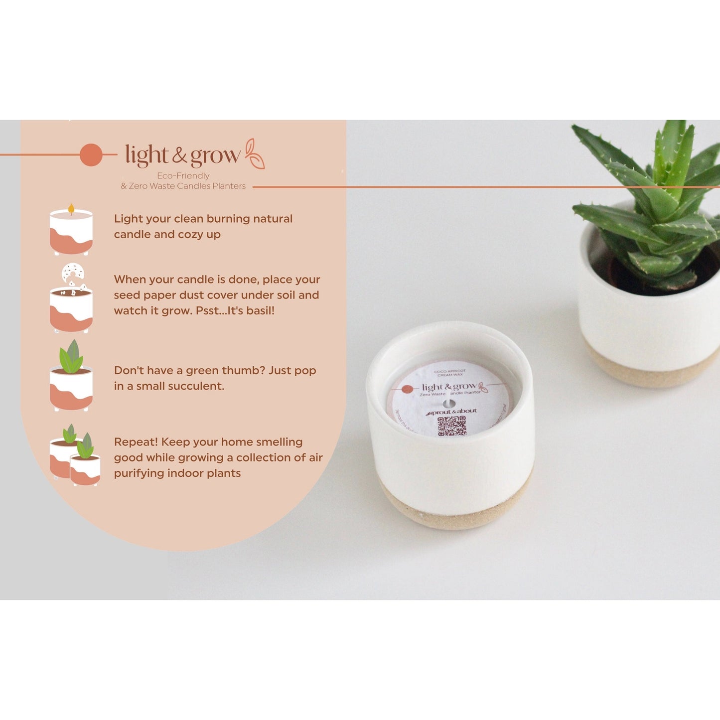 Sprout & About - Light & Grow Candles