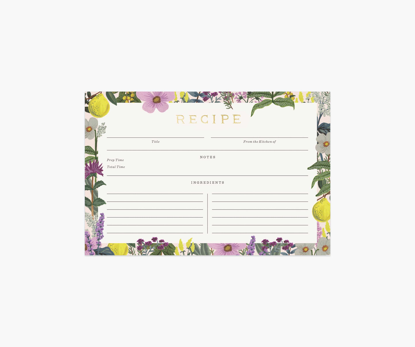 Rifle Paper Co - Recipe Cards
